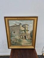 Ecole Française XXe - Vue De Village