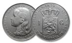 Eerste zilveren Wilhelmina gulden 1892, Postzegels en Munten, Munten | Nederland, Verzenden