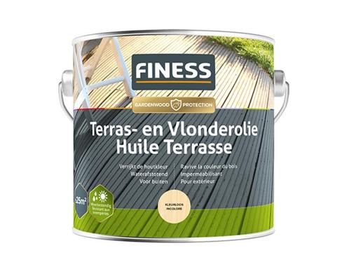 Terras- en Vlonderolie Kleurloos 2,5 liter, Doe-het-zelf en Verbouw, Verf, Beits en Lak, Nieuw, Ophalen of Verzenden
