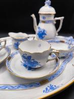 Herend - Koffieservies (8) - Porselein - Apponyi AB blauw, Antiek en Kunst, Antiek | Meubels | Tafels