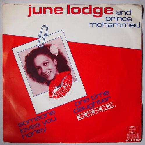 June Lodge and Prince Mohammed - Someone loves you honey..., Cd's en Dvd's, Vinyl Singles, Single, Gebruikt, 7 inch, Pop