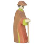 Herder met wandelstok 14 cm - Holztiger, Nieuw