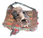 Oudere masker, lederen masker, sjamaan met zak !!!