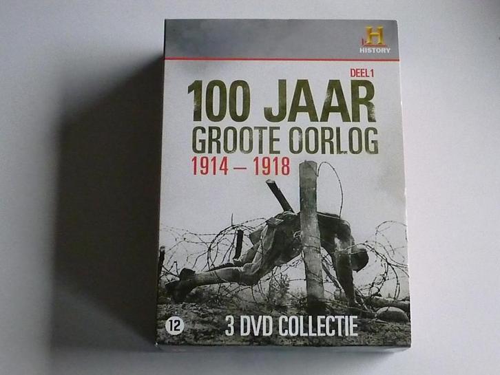 100 jaar Groote Oorlog 1914-1918 (3 DVD), Cd's en Dvd's, Dvd's | Documentaire en Educatief, Zo goed als nieuw, Verzenden