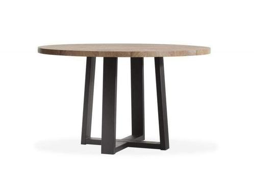 MAGAZIJN UITVERKOOP! - Eettafel Rond Canon - magazijn opr..., Huis en Inrichting, Complete eetkamers, Nieuw