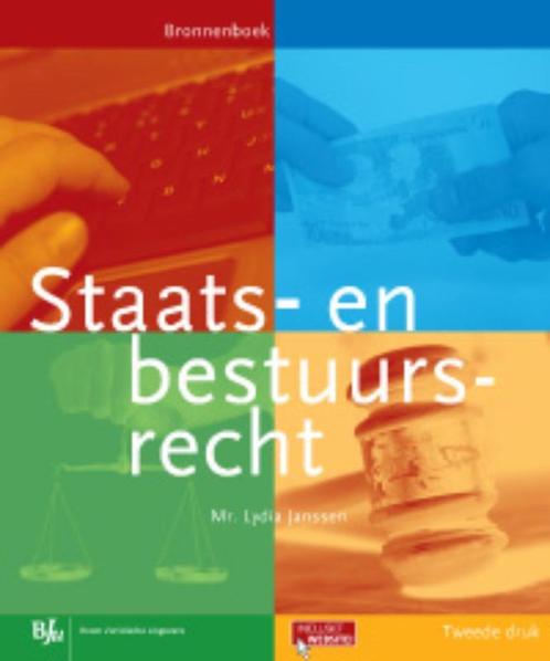 Staats- en bestuursrecht 9789089742643 Lydia Janssen, Boeken, Wetenschap, Gelezen, Verzenden