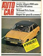 1974 AUTOCAR MAGAZINE 4045 ENGELS, Boeken, Auto's | Folders en Tijdschriften, Nieuw, Author