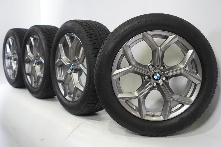 BMW X3 X4 G01 G02 693 19 inch velgen Continental Runflat Win, Auto-onderdelen, Banden en Velgen, Velg(en), Gebruikt, 19 inch, Winterbanden