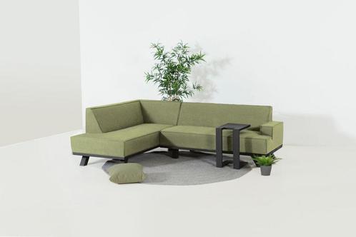 Flow. Quart chaise loungebank pistache |, Tuin en Terras, Tuinsets en Loungesets, Ophalen of Verzenden