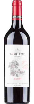La Villette Merlot Vdf 750 ml, Verzenden, Nieuw