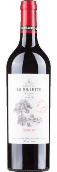 La Villette Merlot Vdf 750 ml, Verzamelen, Wijnen, Verzenden