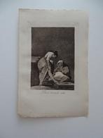Francisco de Goya (1746-1828), after - Bien tirada está -, Antiek en Kunst