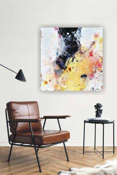 RehN - Renato Giorgio - Giallo59, Antiek en Kunst, Kunst | Schilderijen | Modern