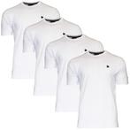 Donnay Donnay Heren - 10-Pack - T-Shirt Vince - Wit, Kleding | Heren, T-shirts, Verzenden, Nieuw