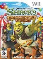 Dreamworks Shrek Carnival Crazy Party Games Wii, Ophalen of Verzenden, 1 speler, Zo goed als nieuw