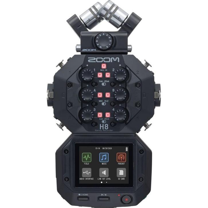 Zoom H8 Handy Recorder, Muziek en Instrumenten, Microfoons, Overige typen, Nieuw, Ophalen of Verzenden