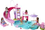 Barbie Droomzwembad - Speelset met Glijbaan en Bubbelbad en, Ophalen of Verzenden, Nieuw
