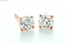 Other brand - Oorbellen - 14 karaat Roségoud - 0.61ct. tw., Nieuw