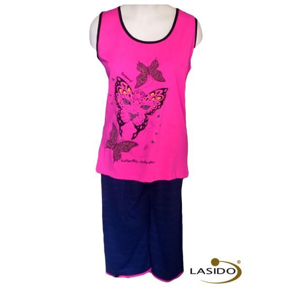 Pyjama | Top met short | 100% katoen | min. afname 12 sets, Kleding | Dames, Ondergoed en Lingerie, Overige kleuren, Ophalen of Verzenden