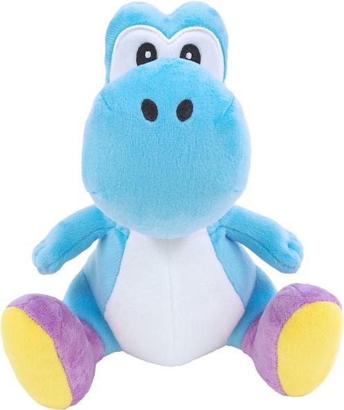 Super Mario - Blue Sky Yoshi Knuffel (20cm) | Together Plus, Kinderen en Baby's, Speelgoed | Knuffels en Pluche, Nieuw, Verzenden