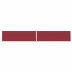 Rood Windscherm 200x1200cm|OP=OP | Bescherming & Privacy, Caravans en Kamperen, Ophalen of Verzenden, Uittrekbaar, Nieuw