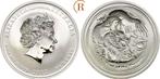 50 Cent Lunar Jahr des Drachen 1/2 Unze Feinzilver 2012 A..., Postzegels en Munten, Munten | Amerika, Verzenden
