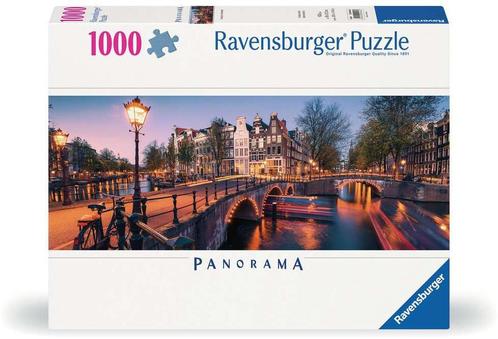 Avond in Amsterdam Puzzel (1000 stukjes) | Ravensburger -, Hobby en Vrije tijd, Denksport en Puzzels, Nieuw, Verzenden