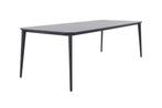 Vdgarde-Oklahoma tuintafel - antraciet - 240x100 cm., Verzenden, Nieuw, Rond, Overige materialen