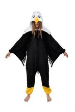 Onesie Adelaar Pak M-L Adelaarpak Arend Kostuum Pak Zwart Vo, Carnaval, Maat 48/50 (M), Nieuw, Ophalen of Verzenden