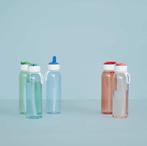 Mepal Campus flip-up waterfles - Drinkfles - 500 ml – Blauw, Huis en Inrichting, Keuken | Tupperware, Ophalen of Verzenden, Zo goed als nieuw