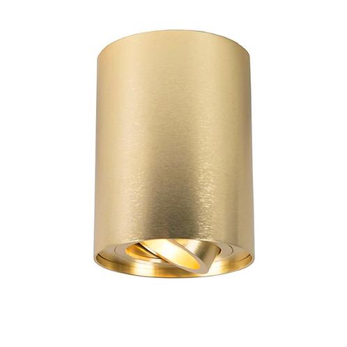 Spot goud/messing draai- en kantelbaar - Rondoo up, Huis en Inrichting, Lampen | Spots, Nieuw, Metaal of Aluminium