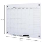 TRUUSK Whiteboardkalender 90x60 cm - Voor Vakantieplannen en, Huis en Inrichting, Bureaus, Verzenden, Nieuw