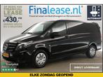 Mercedes-Benz Vito 114 CDI Lang AUT Airco Cruise Cam €430pm, Auto's, Automaat, Zwart, Mercedes-Benz, Diesel