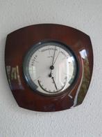 Lufft - Barometer - Glas - Gelakt hout