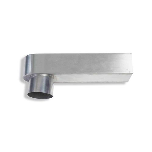 RHEINZINK Stadsuitloop 80mm 60 x 80mm 32cm - walsblank, Doe-het-zelf en Verbouw, Overige Doe-het-zelf en Verbouw, Ophalen of Verzenden