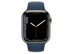 Apple Watch Series 7 45mm Cellular Stainless Steel, Huis en Inrichting, Verzenden, Zo goed als nieuw