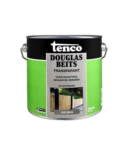 Douglas Beits Transparant Oud Grijs 2,5 liter, Doe-het-zelf en Verbouw, Verf, Beits en Lak, Nieuw, Ophalen of Verzenden