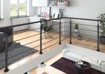 Balustrade Clean Black - Zwart Staal (Stalen balustrades), Nieuw, 2 tot 4 meter, Ophalen of Verzenden, Trap