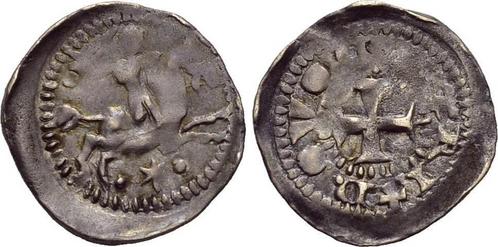 Denier Lothringen-herzogtum (elsass) Thiebaut Ii 1281-1303, Postzegels en Munten, Munten | Europa | Niet-Euromunten, Verzenden
