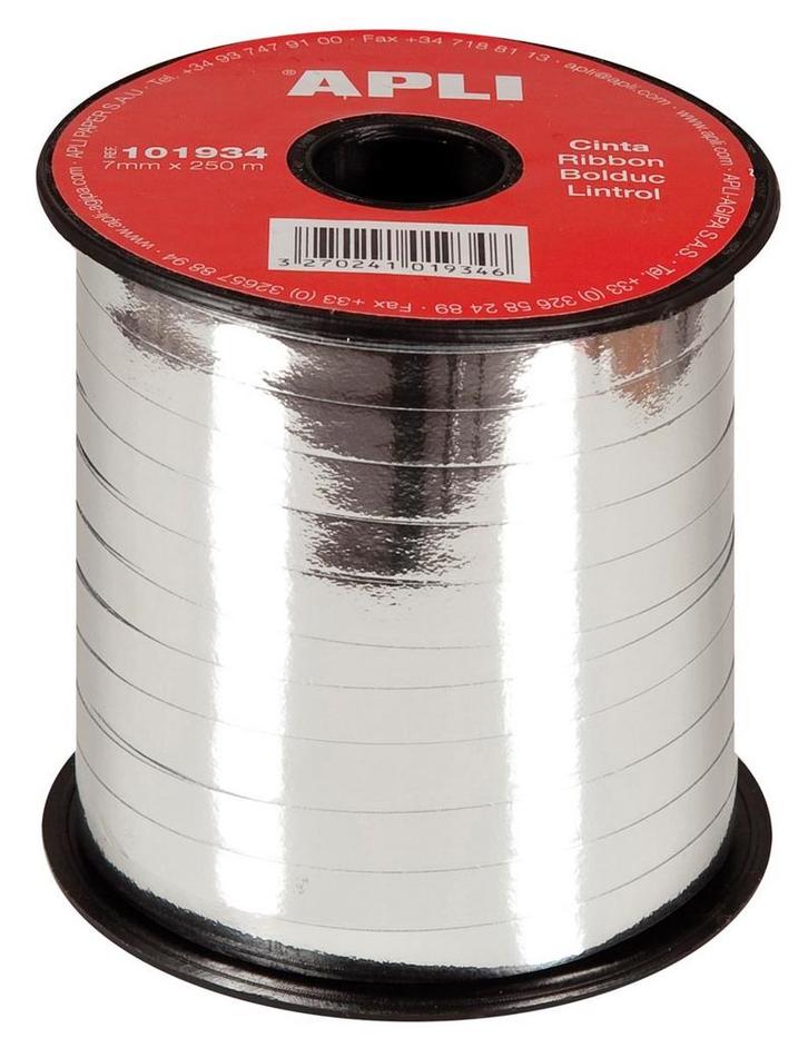 Apli Apli - sierlint - 7 mm x 250 m - zilver, Zakelijke goederen, Partijgoederen en Retail | Verpakking en Verzending, Ophalen of Verzenden