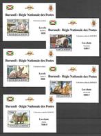 Burundi 2013 - Mooi Thematische IMPERFORATIE DELUXE sets MNH, Gestempeld