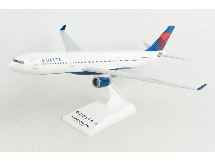 Schaal 1:200 Skymarks SKR530 Airbus 330-300 Delta Airline..., Hobby en Vrije tijd, Modelbouw | Vliegtuigen en Helikopters, Nieuw
