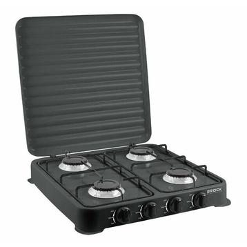 Brock Electronics 4-Pits Gaskookplaat – Draagbaar Camping beschikbaar voor biedingen