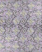 Paillettenstof Oosters Paars, Hobby en Vrije tijd, Stoffen en Lappen, Nieuw, Paars