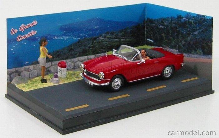 Edicola 1:43 - Modelauto - Diorama Simca Océane 1954, Hobby en Vrije tijd, Modelauto's | 1:5 tot 1:12