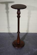 Plantentafel - Hout - antiek plantentafel/ zuil