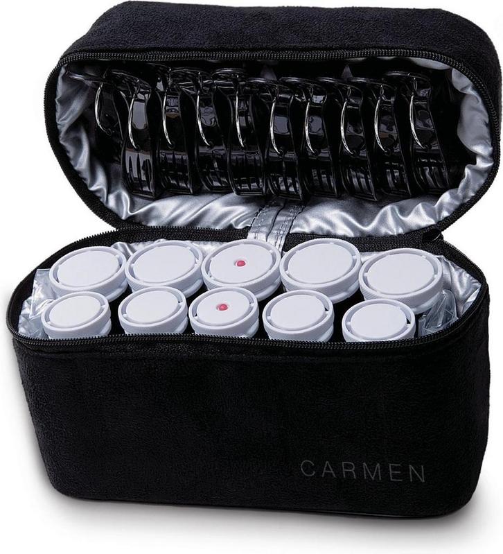 Carmen C2010 - Krulset - Travel - 10 rollers - Dual voltage, Sieraden, Tassen en Uiterlijk, Uiterlijk | Haarverzorging, Verzenden
