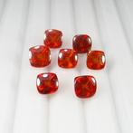 7 pcs Spessartiet - 11.95 ct - nternational Colored Gemstone, Nieuw