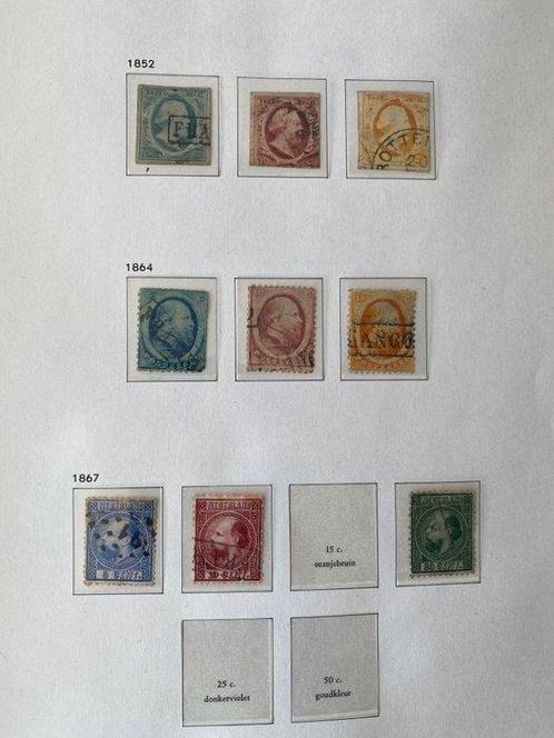 Nederland 1852/1978 - Verzameling in 2 Davo albums, Postzegels en Munten, Postzegels | Nederland