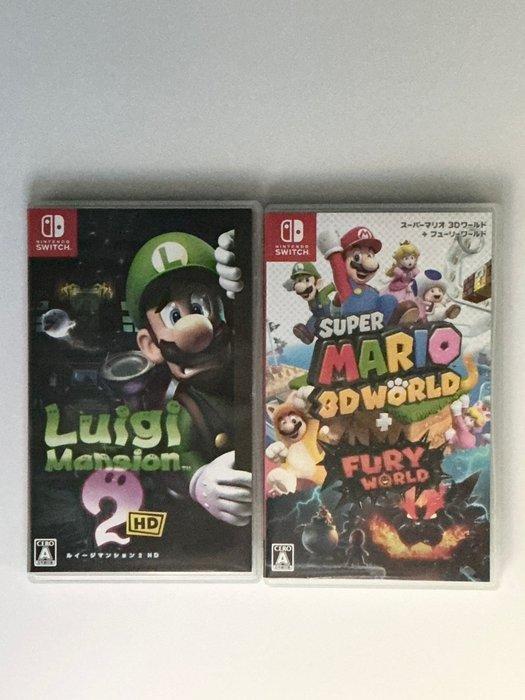 Nintendo - Switch - Luigis Mansion 3; Super Mario 3D World, Spelcomputers en Games, Spelcomputers | Overige Accessoires